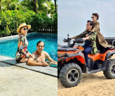 Sao Việt 24h: Mẹ ruột Hồ Ngọc Hà liên tục thể hiện tình cảm với chồng lai Pháp, làm cả bài thơ đầy tình ý