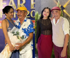 Sao Việt 24h: NSND Việt Anh không ngại tình tứ bạn gái kém 36 tuổi trong bữa tiệc với đông đảo bạn bè, đồng nghiệp
