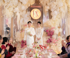 Sao Việt che dù kín mít trong đám cưới: Phương Nhi và Đỗ Mỹ Linh làm dâu nhà giàu, Quý Bình “giấu” vợ đại gia
