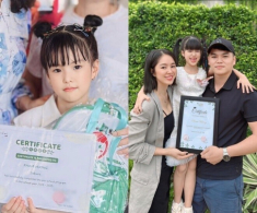 Sao Việt khoe con tốt nghiệp mầm non: Bảo Bối sinh ở Mỹ của Vũ Ngọc Ánh “phá” trường, ái nữ Lê Phương cao như “vượt cấp”