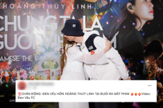 Sự thật đoạn clip được cho là ghi lại cảnh “rapper Đen Vâu hôn Hoàng Thùy Linh” đang gây xôn xao mạng xã hội