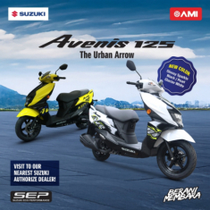 Suzuki Avenis 125 2026 trình làng phối màu mới, có giá bán sau quy đổi khoảng 38 triệu Đồng