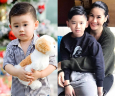 Tăng Thanh Hà ngỡ ngàng không nhận ra con trai Thân Thúy Hà, quý tử nay là thanh niên tuấn tú khiến mẹ “nở mũi”
