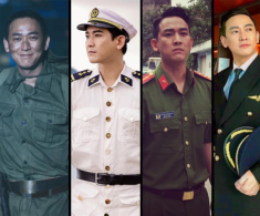 Top nam thần quân nhân trên màn ảnh Việt: Mạnh Trường giảm gần 10kg vẫn điển trai, Song Luân được khen “ăn đứt Song Joong Ki”