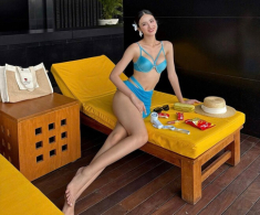 Tròn 1 tuần tham gia Miss World, Ý Nhi lần đầu tiên mặc bikini khoe body hút mắt nhưng fan hâm mộ lại thấy lo