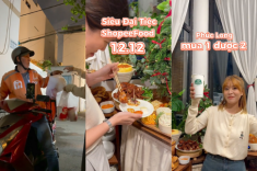 Trong muôn vàn kiểu tiệc tùng, nhiều bạn trẻ lựa chọn ở nhà order hàng nghìn món ngon chỉ có trên ShopeeFood
