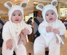 Vẻ bụ bẫm của ái nữ nhà Chi Bảo: 5 tháng tuổi rõ nét thanh tú, khoe nụ cười chưa mọc răng cực “đốn tim”
