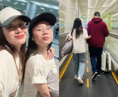 Vợ cũ MC Thành Trung đoàn tụ bố mẹ của chồng Tây, con gái là cháu cưng của ông bà nội dù khác huyết thống