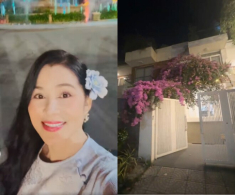 Vợ giàu của MC Quyền Linh khoe cảnh nhà tươm tất bên trong biệt thự 20 tỷ đồng, chồng và 2 con cũng góp mặt
