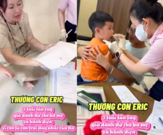 Vợ NSƯT Quý Bình xét nghiệm ADN của bé Eric giữa tin đồn con trai không phải ruột thịt của chồng quá cố