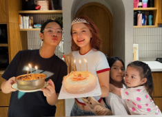 Ba cô con gái của ca sĩ Phạm Quỳnh Anh
