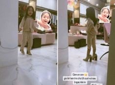 Con gái Ngọc Trinh được nuôi chuẩn tiểu thư: Gương mặt giống hệt mẹ, 5 tuổi đã điệu đà mê cao gót