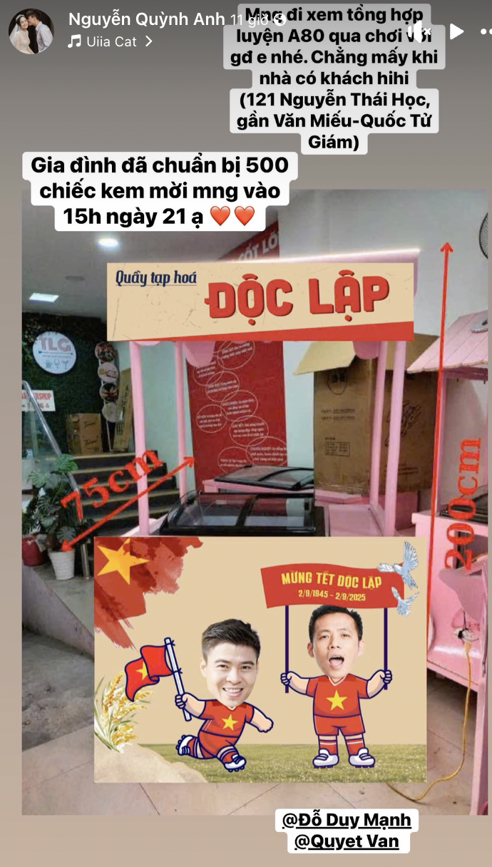 Gái xinh Hà Nội tặng 500 chiếc kem cho bà con đi xem tổng hợp luyện A80, hoá ra là “công chúa nhà mặt phố, bố đại gia”