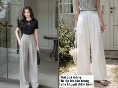 Mặc quần ống rộng mùa Thu Đông, chị em cứ áp dụng công thức “3-3-3” tránh dìm dáng và không lo quê mùa