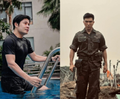 Nguyễn Văn Chung nói “chủ động không casting” vai Quang trong “Mưa Đỏ”, bố đơn thân U50 khoe cơ bắp khiến dân tình xuýt xoa