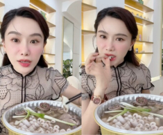 Nữ MC ăn món lòng se điếu hút 4 triệu lượt xem: 40 tuổi vẫn trẻ như gái đôi mươi, là “phú bà” miền Tây