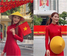 Nữ MC VTV xinh như hoa hậu xuống phố, bạn trai cầu thủ liên tục công khai “đánh dấu chủ quyền” và giục cưới