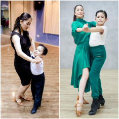 Quý tử nhà Khánh Thi cao vượt bố trong tương lai gần, mong giúp Phan Hiển “rửa hận” khi đi thi đấu