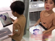 “Sao bố lại ngoại tình, chụp ảnh cưới với người phụ nữ khác?”, câu hỏi của con trai khiến bố bật cười khi biết lý do