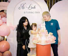 Thanh Lam và bức ảnh “2 gia đình ghép làm 1”: Thương con riêng lẫn cháu của chồng, vẫn là người nhà với Quốc Trung