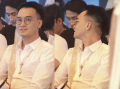 Thiếu gia Nghiêm Đức “mặt lạnh” ngồi xem thí sinh hoa hậu, Diệp Lâm Anh bất ngờ trước ngoại hình của chồng cũ