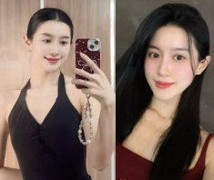 Vợ Vũ Cát Tường sở hữu làn da trắng phát sáng, bạn đời tiết lộ đứng trước gương 30 phút, chăm làm một việc giống Song Hye Kyo