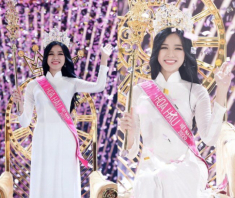 4 chiếc áo dài trắng đắt giá của “dâu hào môn” Đỗ Thị Hà 