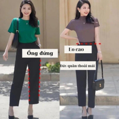 4 kiểu quần mùa thu tôn dáng lại dễ mặc, chị em phối cùng sơ mi hay áo len dệt kim đều đẹp “hết nước chấm”