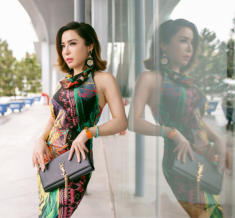 Á khôi Mai Diệu Linh xinh đẹp khi làm giám khảo cho Hot Face