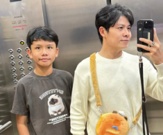 Bố đơn thân Nguyễn Văn Chung thương con trai hiểu chuyện không đòi hỏi quà đắt tiền, chỉ cần có thời gian đi chơi cùng nhau