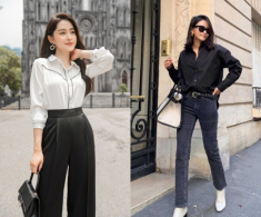 Cất sơ mi đen trắng đi, những màu áo sơ mi đẹp nhất diện mùa thu này đã lộ diện, giúp chị em mặc vào liền trẻ lại 10 tuổi