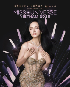 Chấn động: Hương Giang chính thức đại diện Việt Nam tại Miss Universe 2025
