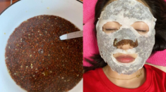 Con gái Trung Quốc có làn da trắng sáng như tấm phản quang, nhờ ngâm mặt nạ giấy với hạt “siêu thực phẩm”