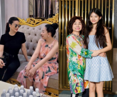 Con gái Trương Ngọc Ánh buồn vì được điểm A ở trường quốc tế, sang Mỹ học dược để thừa kế cơ ngơi của bà nội