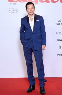 Dahan Phương Oanh hoá “tổng tài” cuốn hút, xuất hiện khác biệt bên dàn mỹ nhân gợi cảm