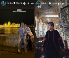 Đại gia Đức Huy nói nhớ khi con trai đi du lịch với vợ cũ, khoe ảnh quý tử trổ mã tuấn tú