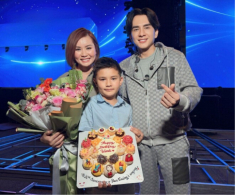 Đan Trường mừng sinh nhật vợ cũ, khoác tay nhau như một gia đình bảo sao được khuyên “nối lại tình xưa”