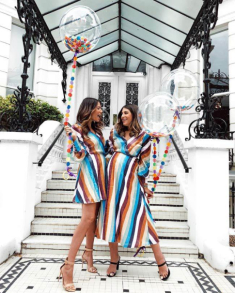 Đi đâu cũng phải đẹp ngang nhau: Bà bầu 9 tháng to “vượt mặt” quyết mặc đôi với bạn thân