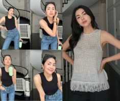 Gái Việt lấy con trai tỷ phú sinh tù tì 3 con vẫn đẹp: Mê uống 3 loại nước “xanh lè”, có cái còn là “kem chống nắng tự nhiên”