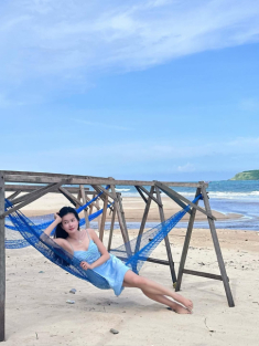 Gái xinh Đỗ Yên Đan khoe vóc dáng nuột nà ở biển Phú Yên