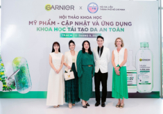Garnier kết hợp cùng Hội da liễu TP.HCM tổ chức Hội thảo Ứng dụng khoa học trong chăm sóc da