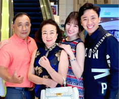 Hari Won tung tin nhắn nói chuyện với bố ruột Trấn Thành: “Có ai mê ba chồng như tui không”