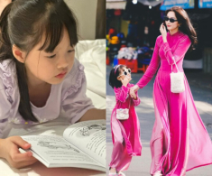 Hoa hậu Đặng Thu Thảo khoe “bình rượu mơ” chăm học tập, tiểu thư hào môn hưởng nguyên nét đẹp “thần tiên tỷ tỷ” từ mẹ