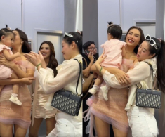 Hoa hậu Khánh Vân “mắc đẻ” với chồng nhiếp ảnh gia hơn 17 tuổi, gặp con gái Võ Hoàng Yên liền vội xin vía