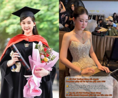 Lê Âu Ngân Anh vừa thành Phó Trưởng khoa chạy show vẫn không quên nhiệm vụ, được chồng BTV cho thoải mái mua sắm hàng hiệu