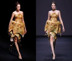 Lê Hoàng Phương làm first face, Hoàng Thùy khoe chân dài miên man trên sàn diễn Shanghai Fashion Week