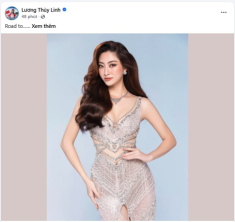 Lương Thuỳ Linh úp mở trở lại đường đua sắc đẹp, liệu có phải Miss Universe?