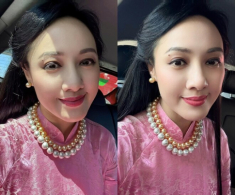 Sao Việt 24h: BTV Hoài Anh khoe dung mạo xinh đẹp, trẻ trung ở tuổi U50, được khen không khác gì thời dẫn Thời sự VTV