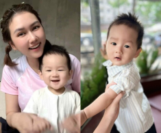 Sao Việt 24h: Diễn viên Hương Giang tiết lộ con trai 8 tháng “cao 1m75”, phản ứng gay gắt khi có người hỏi về bố của con