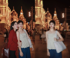 Sao Việt 24h: MC Diệp Chi cùng con gái đến Thượng Hải, ái nữ 13 tuổi dáng chuẩn như người mẫu, nhìn như em gái của mẹ